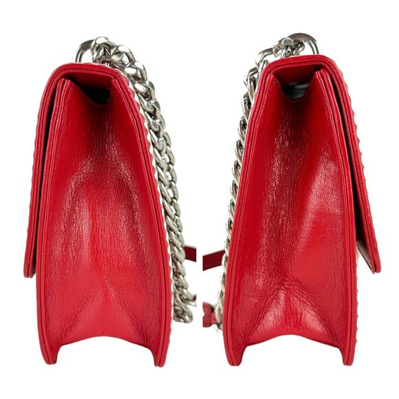 Prada Madras Leather Woven Crossbody Bag - Picture 5 of 10